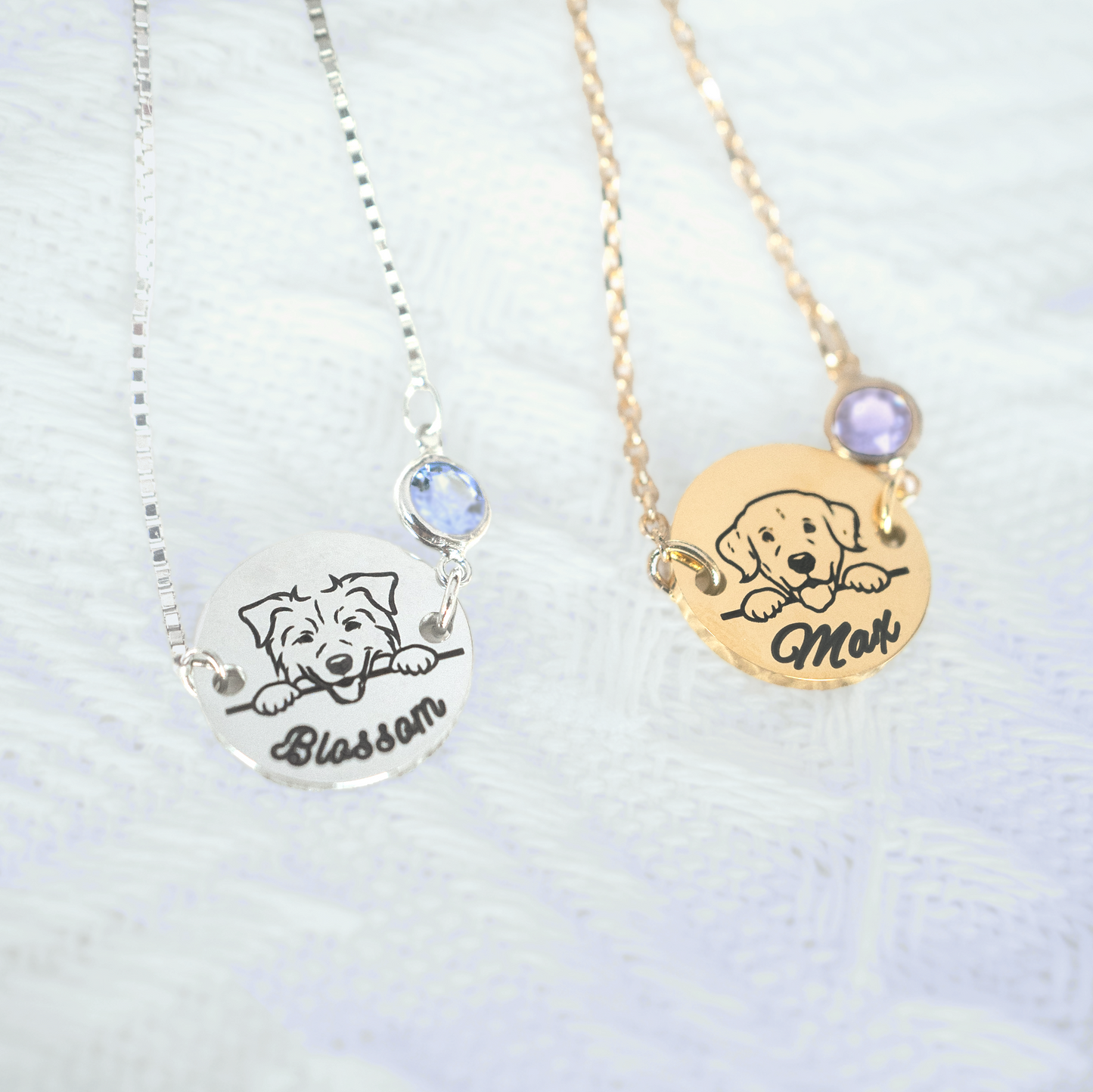 Personalised Peeking Dog Bracelet