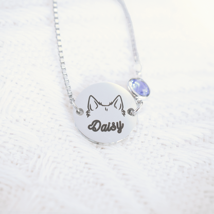 Personalised Dog Ears Bracelet