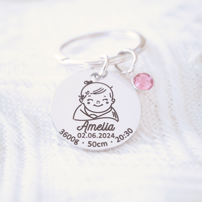 Forever My Baby Keychain